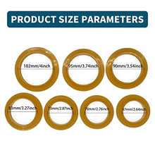 Load image into Gallery viewer, Tumbler Shields, Tumbler Shields for Epoxy Rims Protect The Cleanliness of The Cup Turner Foam While You are Making The Cup Turner, 7 Sizes, Cup Turner Kit
