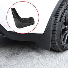 Load image into Gallery viewer, BASENOR Tesla Model Y Mud Flaps Splash Guards (Set of Four) No Need to Drill Holes
