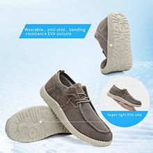 Load image into Gallery viewer, 1TAZERO Men Slip On Shoes Loafer with Arch Support Insoles,Men Casual Shoes for Plantar Fasciitis(Khaki 16)
