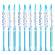 Load image into Gallery viewer, EZGO 10 Pack Teeth Whitening Gel Refills 22% Bleaching Gel, No Sensitive Teeth Whitener, Great for Sensitive Tooth Whitening, Works with Teeth Whitening LED Light and Tray (10X 3ML)
