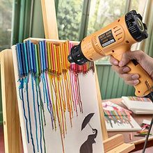 Load image into Gallery viewer, SEEKONE Heat Gun 1800W 122℉~1202℉（50℃- 650℃） Fast Heating Heavy Duty Hot Air Gun Kit Variable Temperature Control Overload Protection with 4 Nozzles for Crafts, Shrinking PVC, Stripping Paint(5.2FT)
