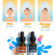 Load image into Gallery viewer, Ebanel Vitamin C Serum Hyaluronic Acid Serum for Face - Ultimate Anti Aging Serum Set - Deep Hydrating, Visibly Plump, Firm &amp; Smooth Skin, Brighten &amp; Even Skin Tone, Reduce Redness &amp; Inflammation

