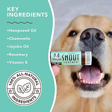 Load image into Gallery viewer, Natural Dog Company Snout Soother Trial Stick (0.15 oz) | Dog Nose Balm for All Breeds and Sizes | Protects and Heals Chapped, Rough, and Dry Noses | Vegan and Organic Skin Soother for Canine Snouts
