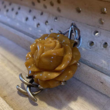 Load image into Gallery viewer, Natural Baltic Amber from poland amber stone | AlAliGems | Sterling Silver Amber Pendant | کهربا كهرمان | Kahraman Amber
