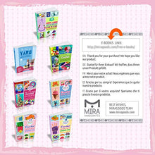 Load image into Gallery viewer, Acrylic Yarn Skeins Large 1.76 Ounce(50g) Each – 12 Multicolor Knitting and Crochet Yarn Bulk – Starter Kit for Colorful Craft - 7 Ebooks with Yarn Patterns - by Mira HandCrafts
