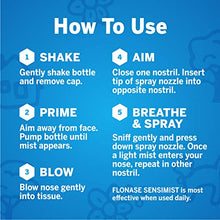 Load image into Gallery viewer, Flonase Sensimist Allergy Relief Nasal Spray Non-Drowsy Allergy Medicine for Kids and Allergy Medicine for Adults, Gentle Mist Multipack - 120 Sprays Total (2 Bottles of 60 Sprays)
