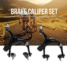 Load image into Gallery viewer, SPOOTEY 1 Pair Dioche Bike Brakes, Road Bike V Shape Mechanical Dual-Pivot Brake Set Repair Parts Accessory

