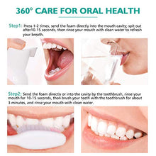 Load image into Gallery viewer, 2Pcs Toothpaste Whitening Foam，Citrus Baking Soda Toothpaste,Ultra-fine Mousse Foam Deeply Cleaning Gums,Stain Removal,Easy to Use, Oral Care-Toothpaste Replacement Natural Mouth Wash Water (2 x 60ml)
