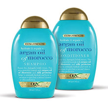 Load image into Gallery viewer, OGX Extra Strength Hydrate &amp; Repair + Argan Oil of Morocco Shampoo &amp; Conditioner Set, 13 Ounce each, 2 Count
