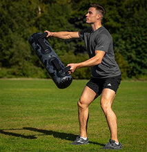 Load image into Gallery viewer, Onyx Athletics Elite Aqua Bag – Sandbags for Fitness with Water and Upgraded Air Pump – Adjustable Weighted Water Bag with Strong Handles – Perfect for Core and Balance Trainings – Max 50LBS
