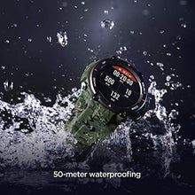 Load image into Gallery viewer, Amazfit T-Rex Smart Watch with GPS, Military Outdoor Sports Watch for Men,20-Day Battery Life, 1.3'' AMOLED Display,5 ATM Water Resistant, 14-Sports Modes, Heart Rate Sleep Monitor, Army Green
