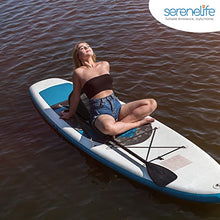 Load image into Gallery viewer, Detachable Universal Paddle-Board Seat - Adjustable Paddle Board Seat, Form-Fitting Design for All Body Sizes, Large &amp; Small, Compatible for Kayaks, Rowboats, Fishing Boats - SereneLife SLSUPST15
