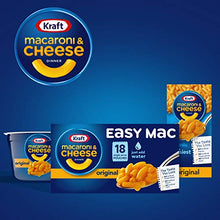 Load image into Gallery viewer, Kraft Easy Mac Original Macaroni &amp; Cheese Microwavable Dinner (18 ct Packets)
