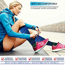 Load image into Gallery viewer, Graduated Medical Copper Compression Socks for Men &amp; Women Circulation 8 Pairs 20-30mmHg - Best for Running Athletic Cycling
