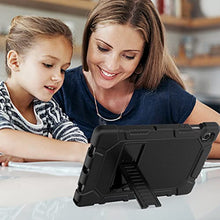 Load image into Gallery viewer, Rantice Case for Samsung Galaxy Tab A8 10.5 Inch 2022 (SM-X200/X205/X207), Hybrid Shockproof Rugged Drop Protection Cover with Kickstand for Samsung Galaxy Tab A8 10.5 Inch (Black)
