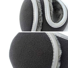 Load image into Gallery viewer, Unisex Winter Ear Muffs Foldable Fleece Lined Warm Ear Warmers for Women and Men (Grey)
