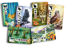 Load image into Gallery viewer, Meadow Board Game | Strategy Game | Adventure Game | Nature Game | Fun Family Board Game for Adults and Kids | Ages 10 and up | 1-4 Players | Average Playtime 60-90 Minutes | Made by Rebel
