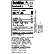 Load image into Gallery viewer, Pepsi, Zero Sugar Cola, 12oz (pack of 12)
