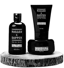 Load image into Gallery viewer, RUGGED &amp; DAPPER All-In-One Essential Skincare Set for Men, Kit Includes Daily Facial Scrub Cleanser, Moisturizer Aftershave Lotion and Kaolin Clay Face Mask
