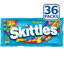 Load image into Gallery viewer, SKITTLES Tropical Candy, 2.17 ounce 36-Count Box
