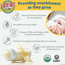 Load image into Gallery viewer, Earth&#39;s Best Organic Low Lactose Sensitivity Infant Formula with Iron, Omega-3 DHA &amp; Omega-6 ARA, 23.2 Ounce
