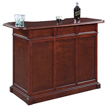 Load image into Gallery viewer, Hathaway Ridgeline 5' Home bar Set with Storage Mahogany
