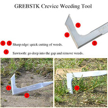 Load image into Gallery viewer, GREBSTK Crack Weeder Crevice Weeding Tool Manual Weeder Beech Handle Lawn Yard Gardening Tool
