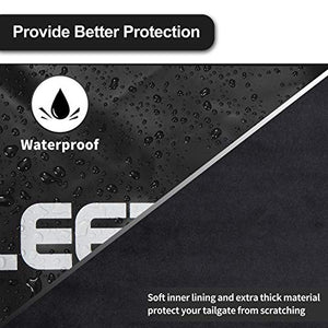 LEETPIC Tailgate Bike Pads for 61" Full-Sized Truck Tailgate with Secure Bike Frame Straps Carry up to Six Bikes, Tailgate Bike Cover with Utility Ring