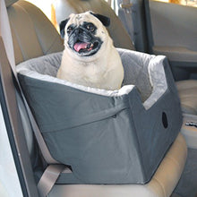 Load image into Gallery viewer, K&amp;H Pet Products Bucket Booster Dog Car Seat Large Gray 14.5&quot; x 24&quot;
