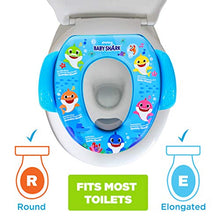 Load image into Gallery viewer, Ginsey PinkFong Baby Shark Soft Potty Training Seat, Sharktastic

