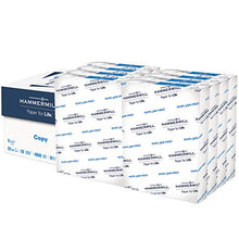 Load image into Gallery viewer, Hammermill 20lb Copy Paper, 8.5 x 11, 8 Ream Case, 4,000 Sheets, Made in USA, Sustainably Sourced From American Family Tree Farms, 92 Bright, Acid Free, Economical Multipurpose Printer Paper, 113640C
