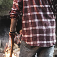 Load image into Gallery viewer, Mossy Oak Men's Standard Plaid Flannel Shirt, After Dark Buffalo, X-Large
