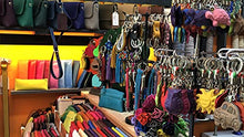 Load image into Gallery viewer, LIVE shop upcycled handmade leather bags and accessories in Rome
