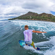 Load image into Gallery viewer, Wavestorm -Soft Top Foam 5&#39;6&quot; Surfboard/Fish Swallow Tail Surfboard for Beginners and All Surfing Levels Youth Complete Set Includes Leash and Multiple Fins, Blue Marble, (AZ22-WSSW560-BLU)
