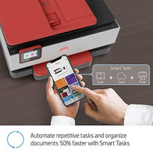 Load image into Gallery viewer, HP OfficeJet Pro 8035 All-in-One Wireless Printer - Includes 8 Months of Ink, HP Instant Ink, Works with Alexa - Coral (4KJ65A)
