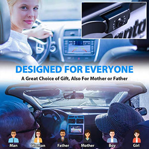 HD eRapta ERT01 Backup Camera Rear View License Plate Reverse Camera Universal for Pickup Truck Car SUV 149° Perfect Angle Night Vision 9 Level Waterproof 720 Image