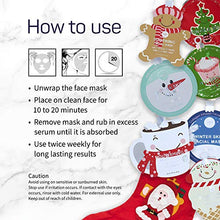 Load image into Gallery viewer, Spalife Winter Skin Facial Mask 12 count w/ 4 Different Infused Ingredients
