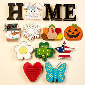 13-Pc. Interchangeable Home Sentiment