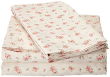 Load image into Gallery viewer, Amrapur Microfiber Sheet Set | Luxuriously Soft 100% Microfiber Rose Printed Bed Sheet Set with Deep Pocket Fitted Sheet, Flat Sheet and 2 Pillowcases , 4 Piece Set, Queen
