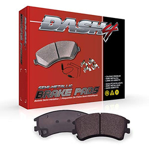 Dash 4 MD866 Premium Brake Pad, Semi-Metallic