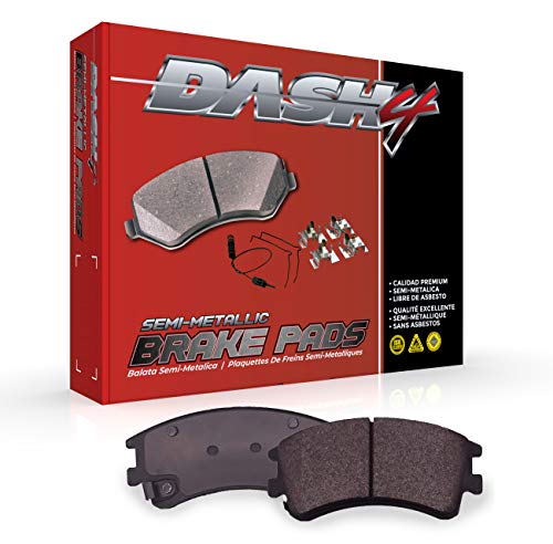 Dash 4 MD866 Premium Brake Pad, Semi-Metallic