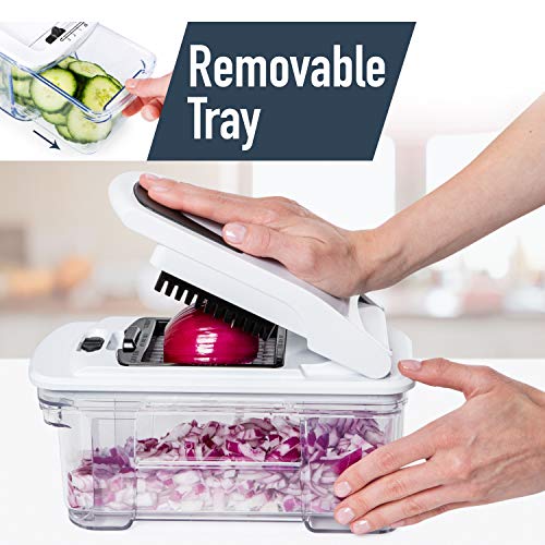 Load image into Gallery viewer, Fullstar Mandoline Slicer Spiralizer Vegetable Slicer - Vegetable Chopper Onion Chopper Food Chopper Vegetable Spiralizer Mandoline Slicer Cutter Chopper and Grater Slicer Zucchini Spaghetti Maker