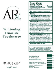 Nu Skin AP 24 Whitening Fluoride Toothpaste 2-pack