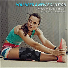 Load image into Gallery viewer, NEENCA Professional Knee Brace,Knee Compression Sleeve Support for Men Women with Patella Gel Pads &amp; Side Stabilizers,Medical Grade Knee Pads for Running,Meniscus Tear,ACL,Arthritis,Joint Pain Relief
