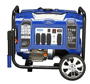 Ford FG7750PE M Series 7750W Peak 6250W Rated Portable Gas-Powered Generator with Electric Start