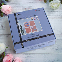 Load image into Gallery viewer, AkTop Cork Board Bulletin Board 12x12, White Framed Corkboard 4 Pack, Small Square Pin Board for Wall, Mini Thick Cork Tiles with 16 Push Pin Wood Clips for School, Home &amp; Office
