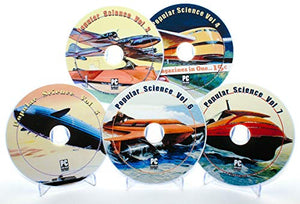 1261 Popular Mechanics And Popular Science Magazines (With 14 hrs of video and 100 hrs of audio) In This 10 Disc Computer DVD ROM Series