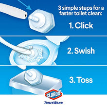 Load image into Gallery viewer, Clorox ToiletWand Disinfecting Refills, Disposable Wand Heads, blue Original, 30 Count
