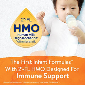 Similac Pro-Sensitive Non-GMO Infant Formula with Iron, with 2’-FL HMO, for Immune Support, Baby Formula, Powder, 34.9 oz, 3 Count (One-Month Supply)