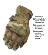 Load image into Gallery viewer, Mechanix Wear - Multicam FastFit Tactical Touchscreen Gloves (Large, Camouflage)
